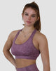 Fable Sports Bra - Sangria Red